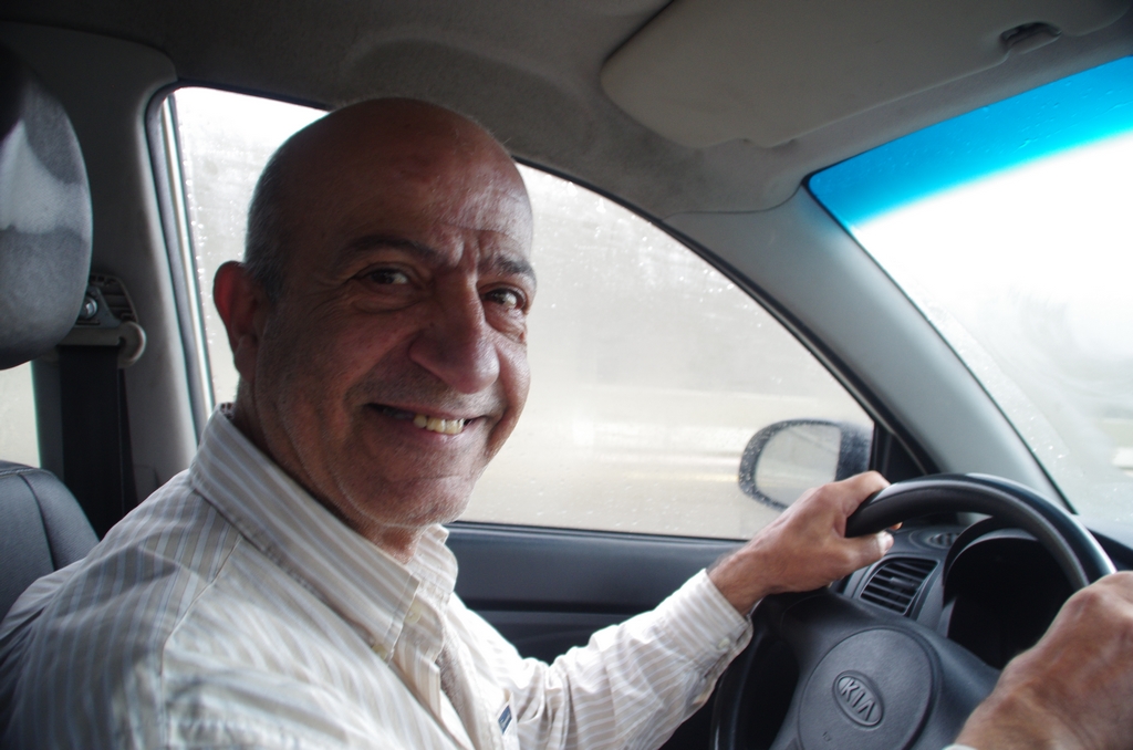 Elie, chauffeur de taxi à Beyrouth