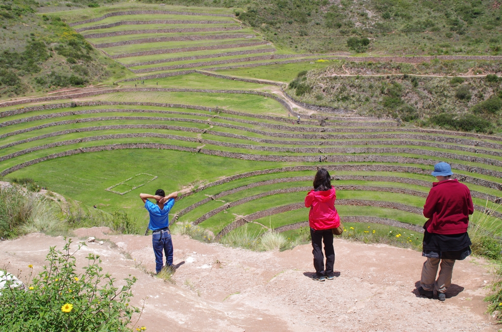 Laboratoire agricole inca de Moray - Pérou