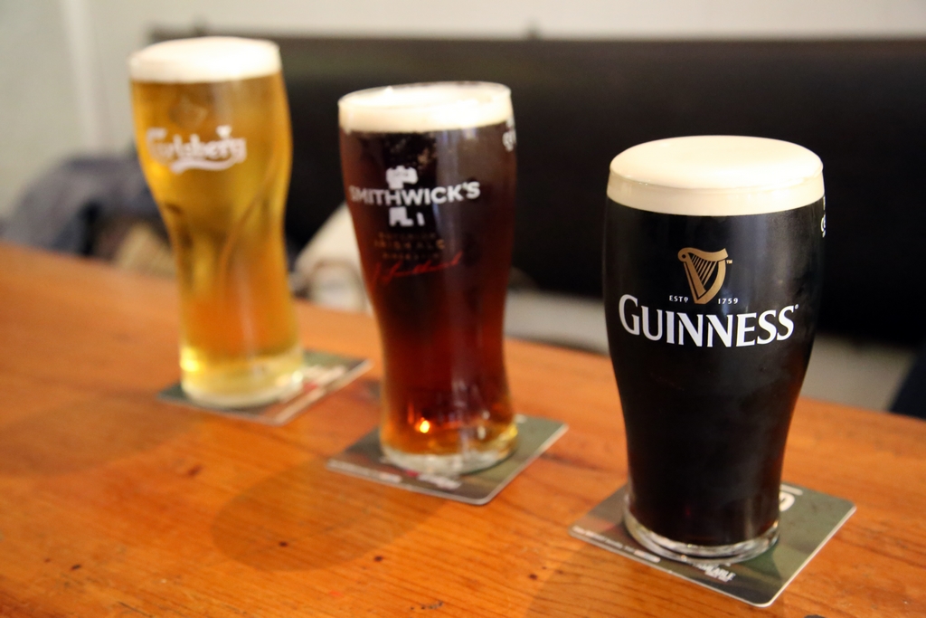 Les irlandais brassent toutes les couleurs de bière. A chacun sa favorite - Irlande