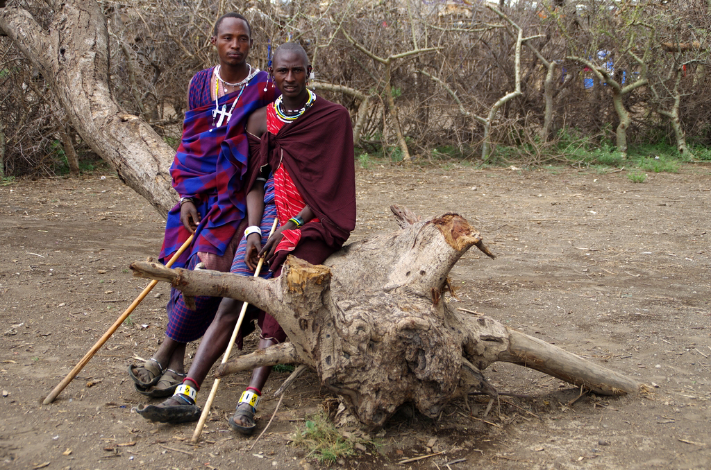 Fier comme des guerriers Masaï