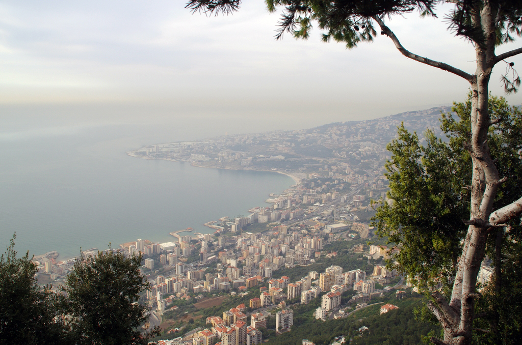 Au Liban, la côte est particulièrement construite