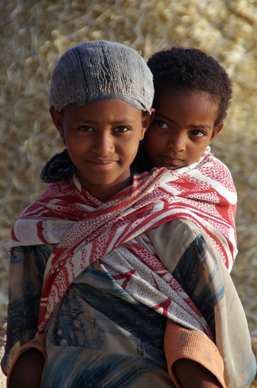 Enfants dans le Tigré