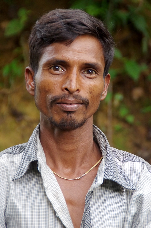 Ouvrier dans les plantations - Srimangal