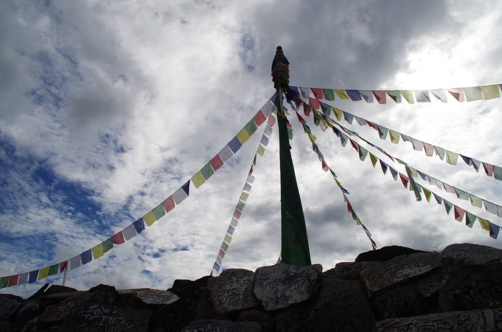 Village de réfugiés tibétains