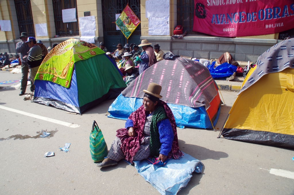 Les boliviens manifestent beaucoup, et ce dans toutes les villes - Bolivie