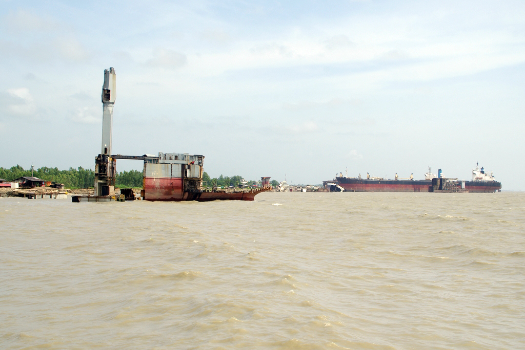 Casse des bateaux de Chittagong - Bangladesh