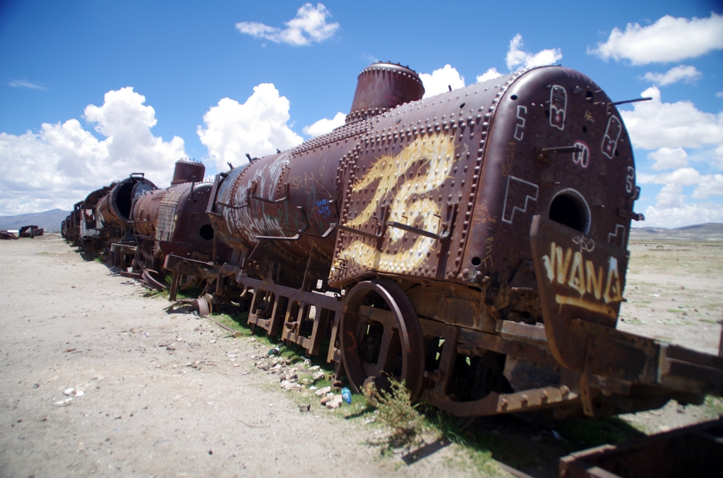 Cimetière de trains - Bolivie