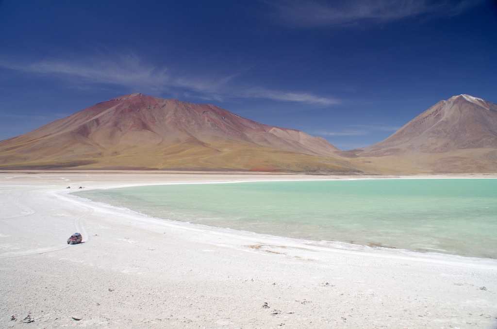Lac vert - Altiplano, Bolivie