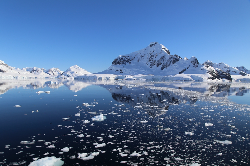 Au niveau du cercle polaire Antarctique