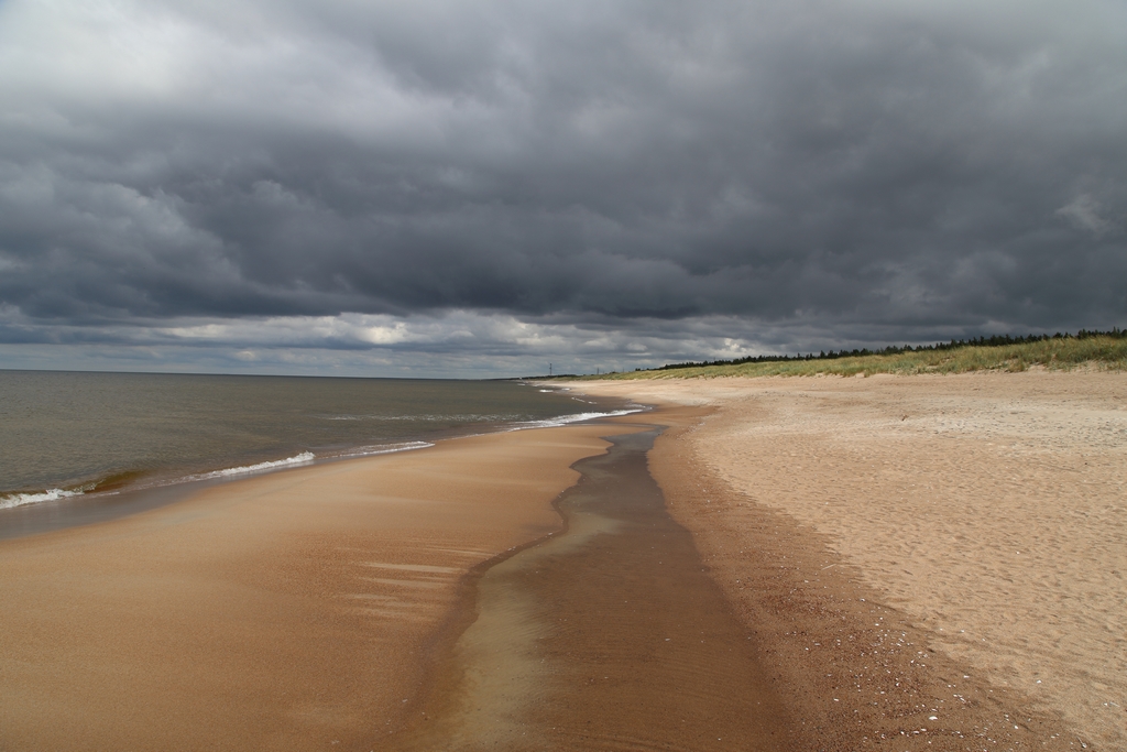 Longue dune de sable de Klaipéda - Lituanie