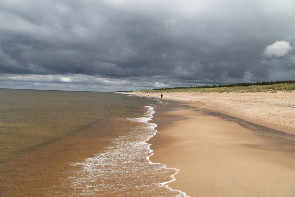 Longue dune de sable de Klaipéda - Lituanie